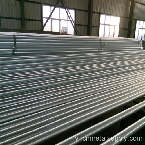 Nóng Dipped GI mạ kẽm ống liền mạch ống